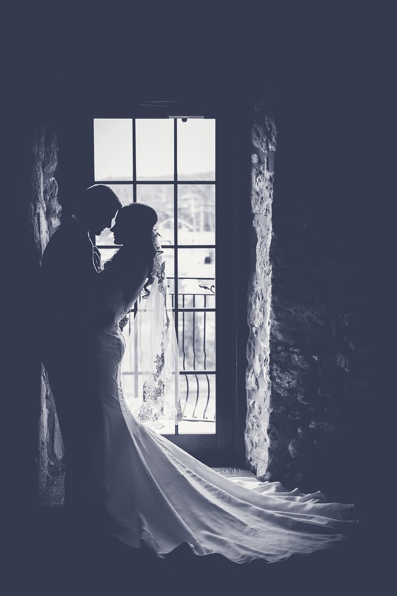 Moonlit wedding dress